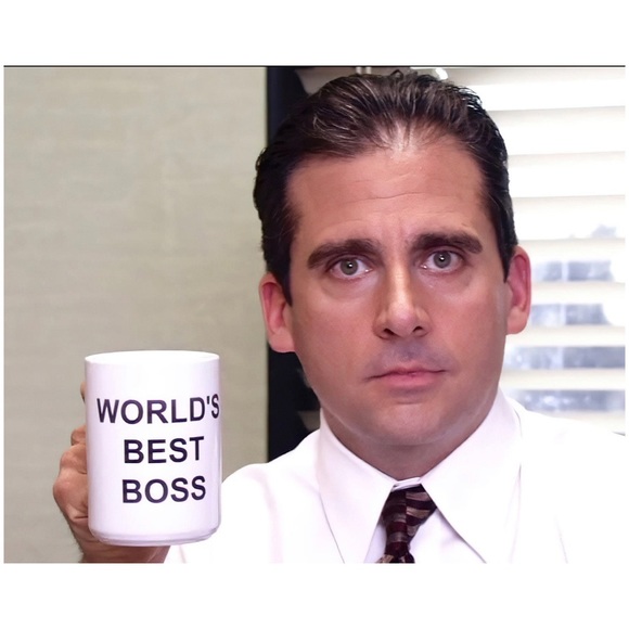 World’s Best Boss The Office Coffee Mug - Picture 1 of 5